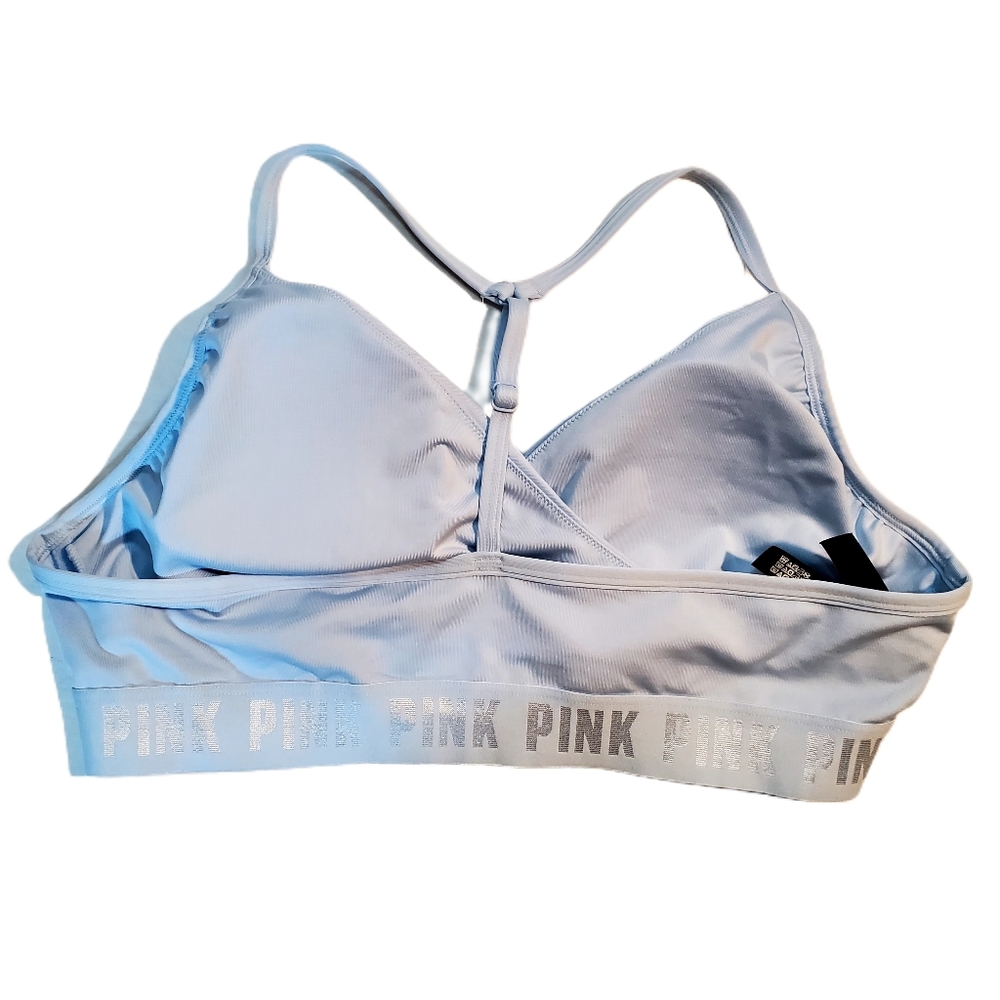 Victoria's Secret Pink Sport Wrap Sports Bra XL - Picture 2 of 3